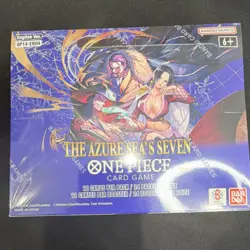 Fresh case box NMOne Piece Card Game Azure Sea's Seven Booster Box English OP14 - Image 1
