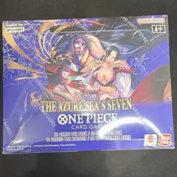 Fresh case box NM One Piece Card Game Azure Sea's Seven Booster Box English OP14 - Image 1