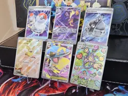 Phantasmal Flames 🔥 FULL ART Lot of 6 Cards 🔥 Pokemon TCG 3 IR / 3 Ultra Rare - Image 3