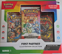 Pokemon First Partner Illustration Collection Series 1 Box Promo Cards Booster - Image 1