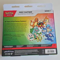 Pokemon First Partner Illustration Collection Series 1 Box Promo Cards Booster - Image 2