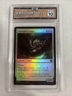 2025 MTG Subjudator Angel Foil #0043 HGC 10 - Image 1