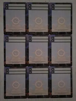 (9) NM Lost Caverns of Ixalan Blank Helper Double-Faced Stand In - Image 1