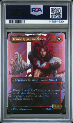 2025 MTG FINAL FANTASY KUJA, GENOME SORCERER/TRANCE KUJA, FATE DEFIED PSA 10 - Image 2
