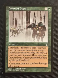 Constant Mists Stronghold Regular MTG Magic Rare - Image 1