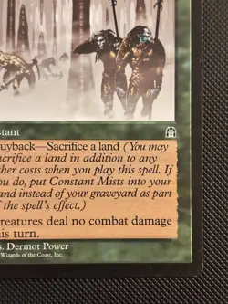Constant Mists Stronghold Regular MTG Magic Rare - Image 3