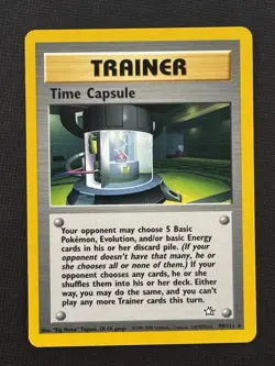 Pokemon Time Capsule 90/111 Neo Genesis 1st Edition Rare Trainer TCG Card - Image 1