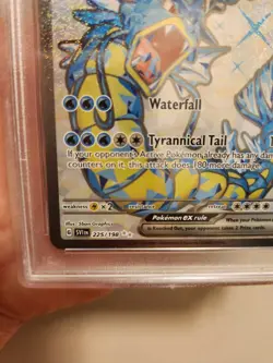 2023 Pokemon GYARADOS ex Scarlet Violet SVI en #225 Full Art GEM MINT PSA 10 - Image 4