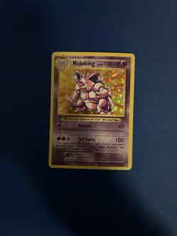 Pokemon XY - Evolutions Nidoking #45/108 Holo Rare - Image 1