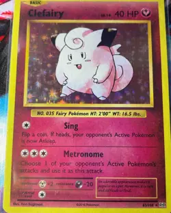 2016 Pokemon XY Evolutions Clefairy #63/108 Holo - Image 1