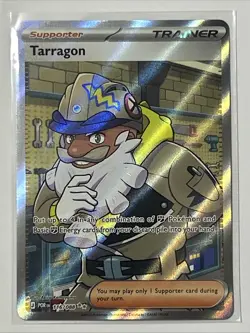 Tarragon Full Art Trainer 116/088 Perfect Order Pokemon Card TCG Pack Fresh - Image 1
