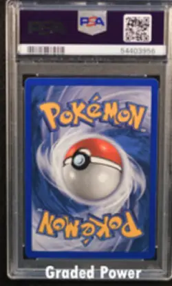 1999 Pokemon Base Set Unlimited HITMONCHAN Holo PSA 8 (3956) 7/102 - Image 2