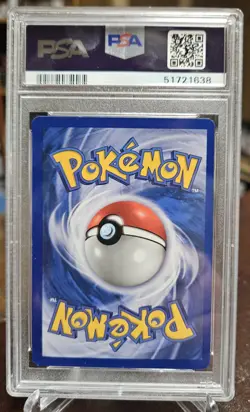 1999 Pokemon TCG Clefairy Base Set 5/102 Holo Unlimited PSA 8 NM-MT - Image 2