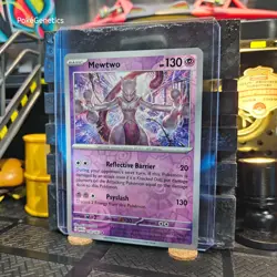 Mewtwo 151 Reverse Holo Pokemon TCG 150/165 Scarlet & Violet Rare - Image 2