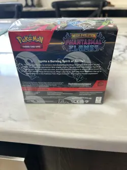 Pokemon Mega Evolution Phantasmal Flames booster box Factory Sealed SLIT IN SEAL - Image 3