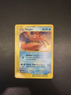 Kingler 015/165 Expedition Base Set Holo Rare Pokemon TCG Nintendo e-reader Nm - Image 2