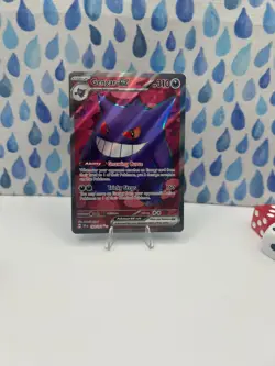 Gengar ex 193/162 Pokemon Temporal Forces Ultra Rare - Image 4