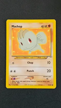 Pokemon - Neo Destiny - Machop 73/105 - Image 1