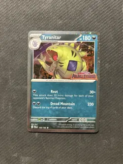 Pokemon TCG Tyranitar 135/193 Stamped! NM Condition! See Description! - Image 1