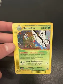 Butterfree 005/165 Expedition Base Set Holo Ultra Rare Pokemon TCG Nintendo Nm - Image 1