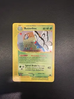 Butterfree 005/165 Expedition Base Set Holo Ultra Rare Pokemon TCG Nintendo Nm - Image 2