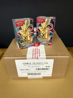 Pokemon Ascended Heroes Booster Bundle Sealed Case of 25 Bundles - PRESALE!!! - Image 1