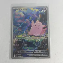 Clefairy 094/088 Perfect Order Full Art Illustration Rare Pokemon IR NM - Image 1