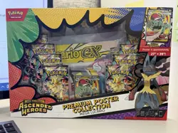 Pokemon TCG Ascended Heroes Premium Poster Collection Box Sealed - Image 1