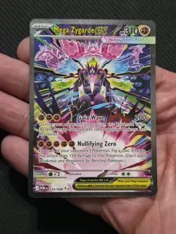 Perfect Order Mega Zygarde ex SIR 120/088 Pokemon TCG English NEAR MINT CLEAN - Image 2