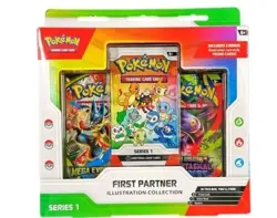 Pokemon First Partner Illustration Collection Series 1 Box #NOA - Image 1