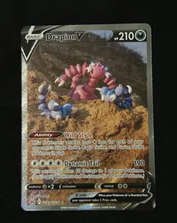 Pokemon Drapion V GG49/GG70 Crown Zenith Galarian Gallery Ultra Rare Holo - Image 1