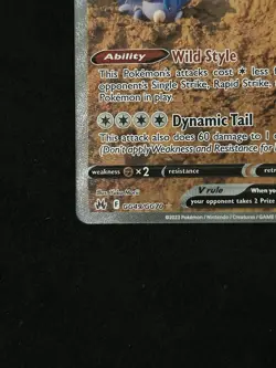 Pokemon Drapion V GG49/GG70 Crown Zenith Galarian Gallery Ultra Rare Holo - Image 3