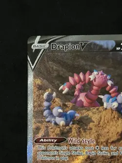Pokemon Drapion V GG49/GG70 Crown Zenith Galarian Gallery Ultra Rare Holo - Image 4