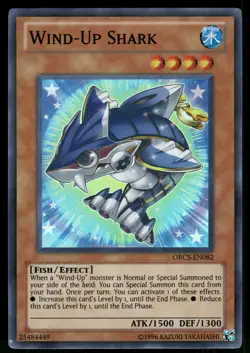 Wind-Up Shark Super Rare Order of Chaos ORCS-EN082 NM - Image 1