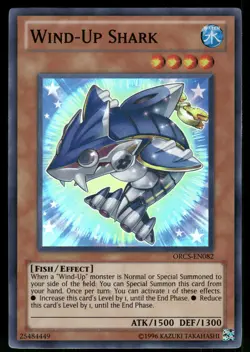 Wind-Up Shark Super Rare Order of Chaos ORCS-EN082 NM - Image 1