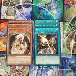 Yugioh - 3x Buio the Dawn's Light 3x Mutiny In The Sky - Playset - Image 1