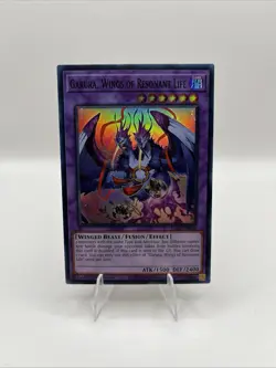Yugioh! 1x Garura Wings of Resonant Life RA02-EN024 Super Rare 1st Ed NM - Image 1