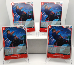 Roronoa Zoro Playset - OP11-016 x4 - A Fist of Divine Speed - One Piece TCG - Image 1
