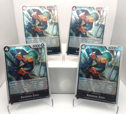 Roronoa Zoro Playset - OP10-095 x4 - Royal Blood - One Piece TCG - English - Image 1