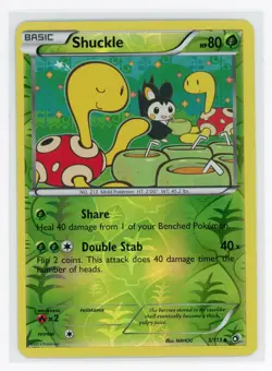 Pokemon TCG - Shuckle 3/113 - Legendary Treasures - Reverse Holo - Image 1