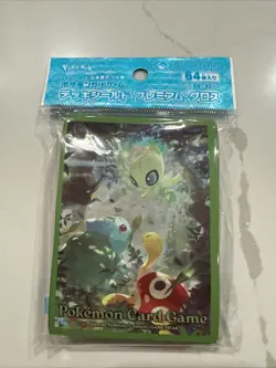 Bulbasaur Shuckle Celebi Pokemon Card Sleeves Premium Officia Japan Deck Shield - Image 2