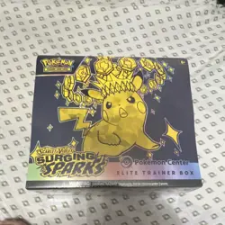 Pokemon Scarlet & Violet Surging Sparks Elite Trainer Box Exclusive - Image 1