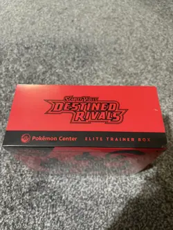 Pokemon TCG - Destined Rivals Pokemon Center ETB Elite Trainer Box - Sealed - Image 3