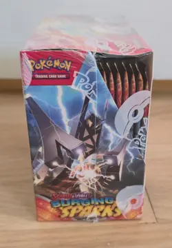 Pokemon Scarlet & Violet Surging Sparks Factory Sealed Booster Box - 36 Packs - Image 3