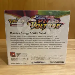 POKEMON SWORD & SHIELD VIVID VOLTAGE BOOSTER BOX - TCG Factory Sealed New - Image 3