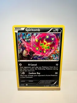 Spiritomb 55/119 Rare Phantom Forces Pokemon Near Mint - Image 1