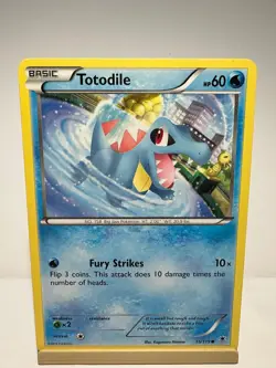 Totodile 15/119 Common Phantom Forces Pokemon Lightly Played - Image 1