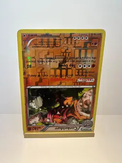 Conkeldurr 64/101 Holo Rare Noble Victories Pokemon Moderately Played - Image 2