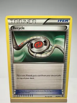 Recycle 96/98 Uncommon Emerging Powers Pokemon Lightly Played - Image 1