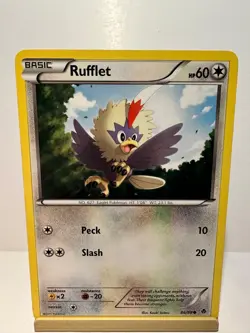 Rufflet 86/98 Common Emerging Powers Pokemon Lightly Played - Image 1